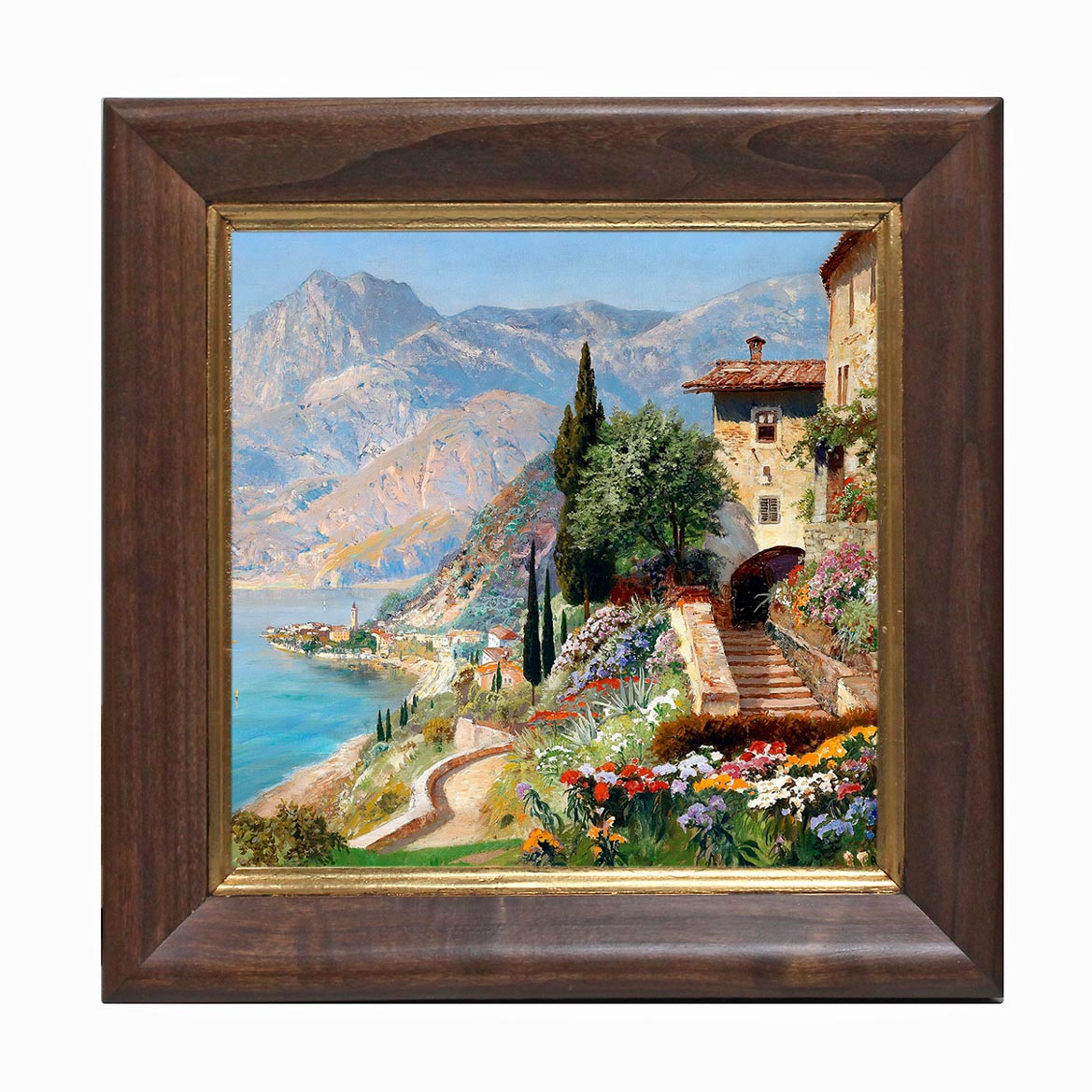 Декор Тоскана картина Аагард Карл озеро Комо